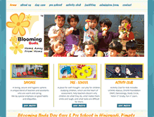 Tablet Screenshot of bloomingbudspune.com